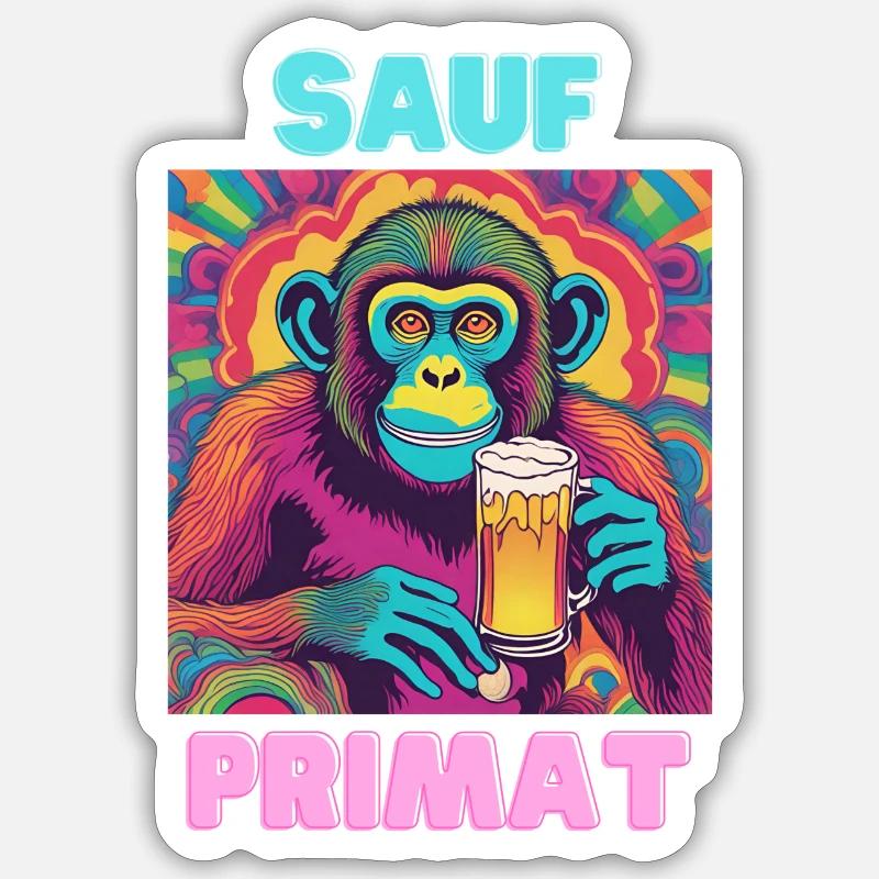 Sticker taille S (10 x 10 cm) - 