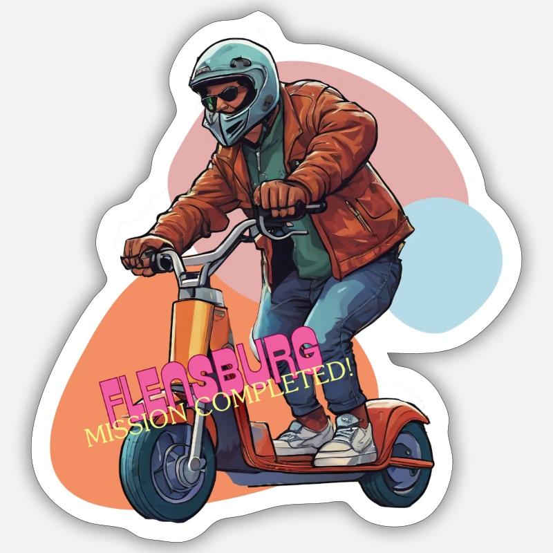 Sticker size S (10 x 10 cm) - 