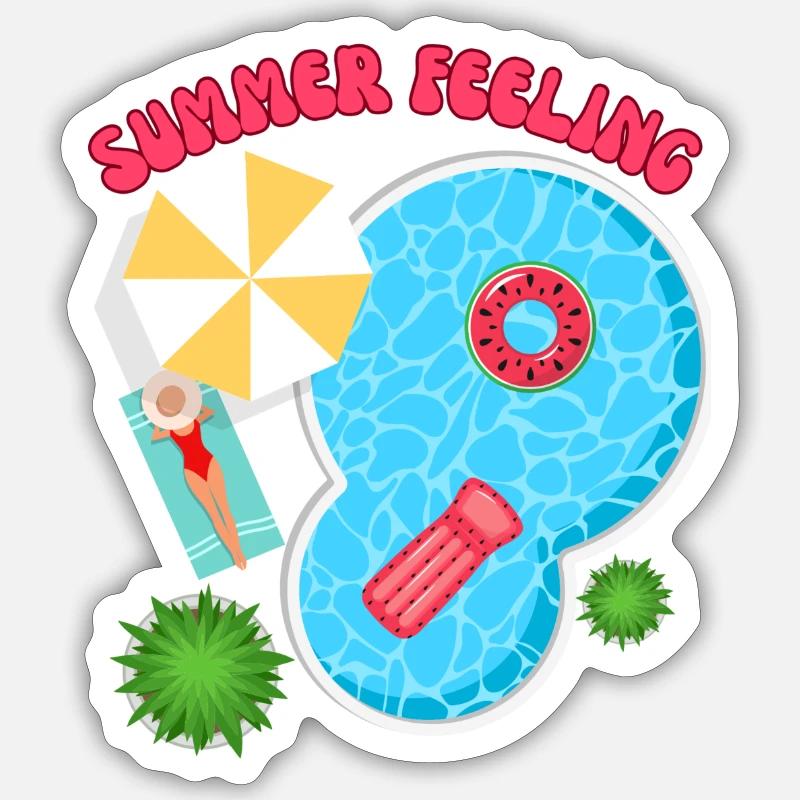 Sticker Größe S (10 x 10 cm) - 