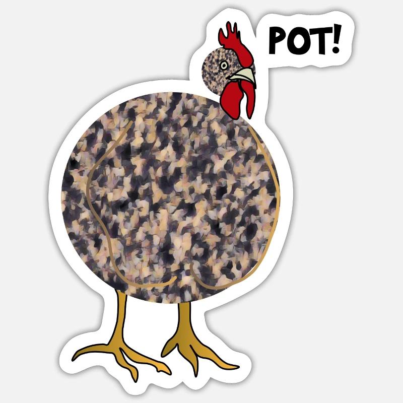 Sticker Größe S (10 x 10 cm) - 