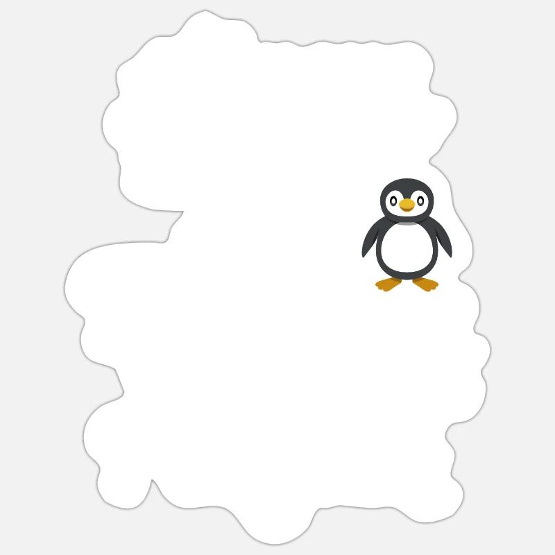 Sei immer du selbst, es sei denn, du kannst ein Pinguin sein Sticker Größe S (10 x 10 cm)
