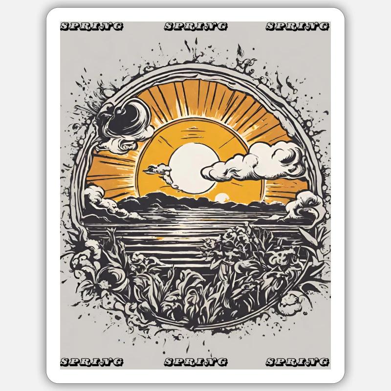 Sticker taille S (10 x 10 cm) - 