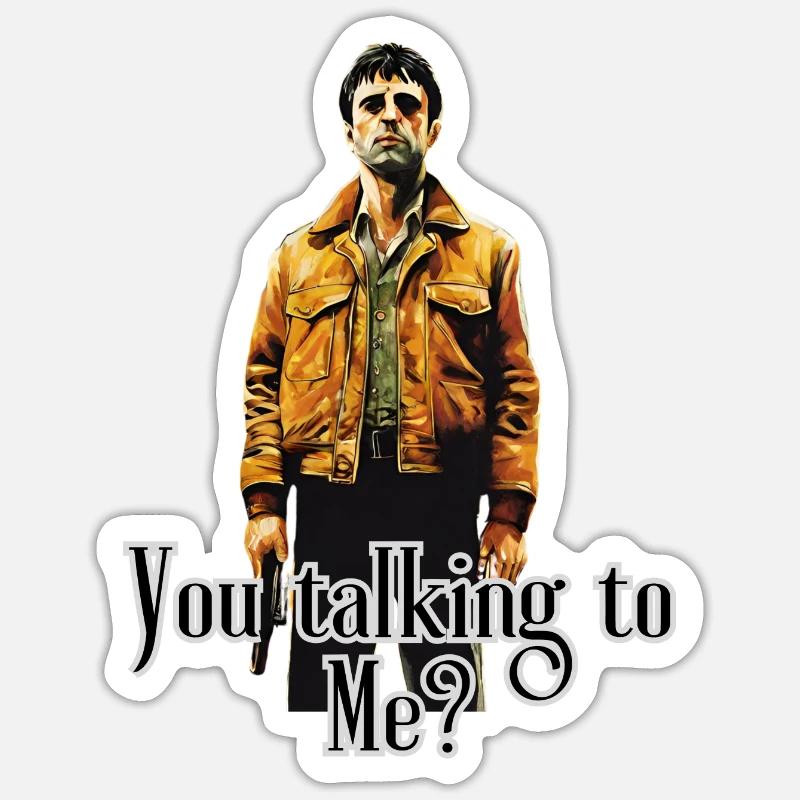 C’est à moi que tu parles Sticker taille S (10 x 10 cm)