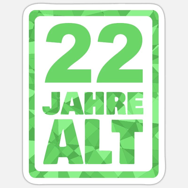 Sticker Größe S (10 x 10 cm) - 