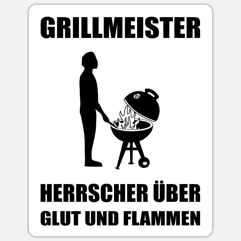 BBQ Sticker Größe S (10 x 10 cm)