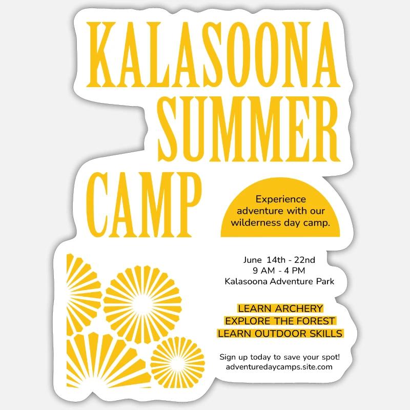 Sticker Größe S (10 x 10 cm) - 