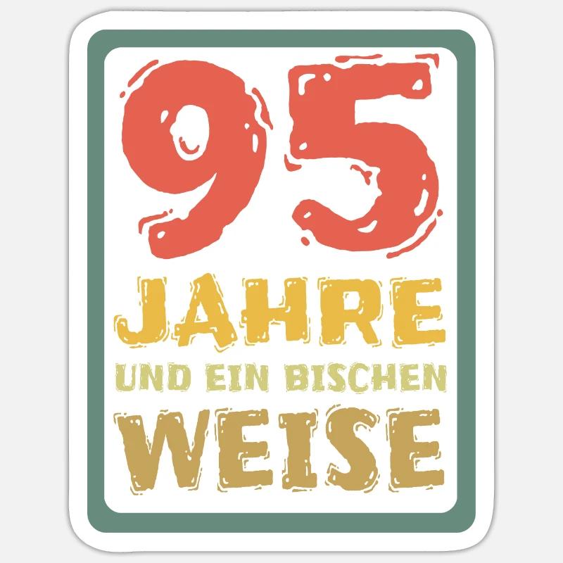 95 Sticker size S (10 x 10 cm)