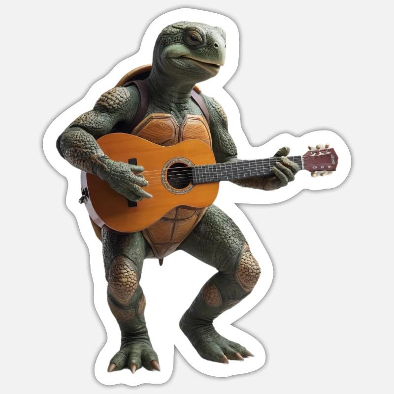 Turtle Sticker size S (10 x 10 cm)