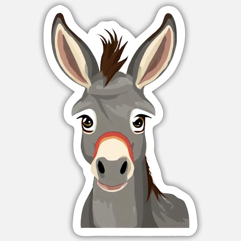 Cul mignon - Sticker taille S (10 x 10 cm) - blanc mat