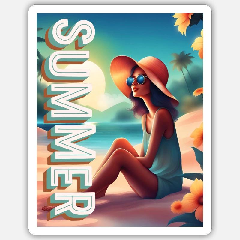 Sticker Größe S (10 x 10 cm) - 
