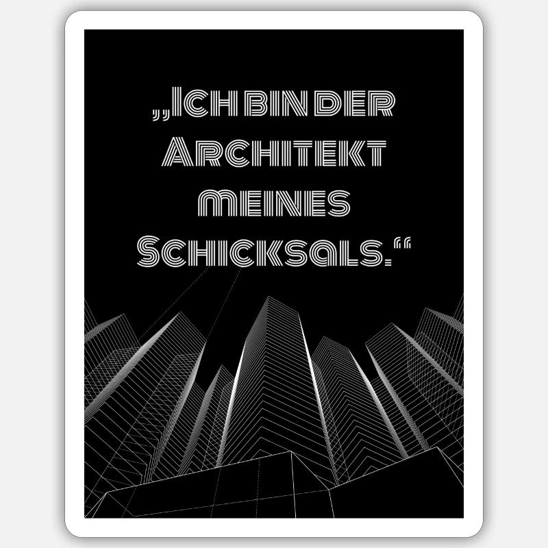 Sticker Größe S (10 x 10 cm) - 