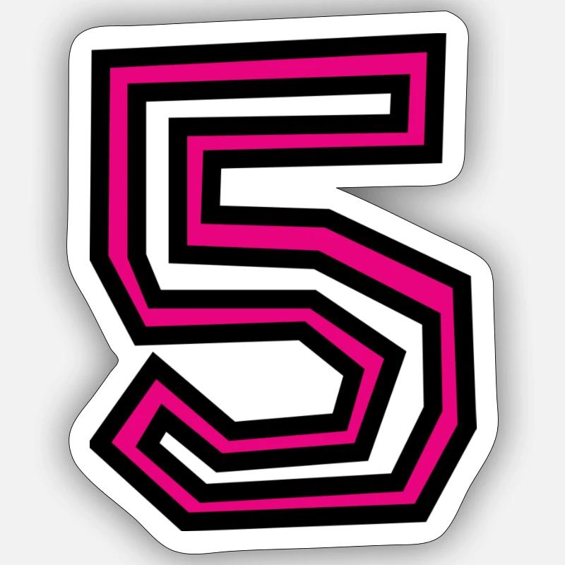 5 - Sticker taille S (10 x 10 cm) - blanc mat