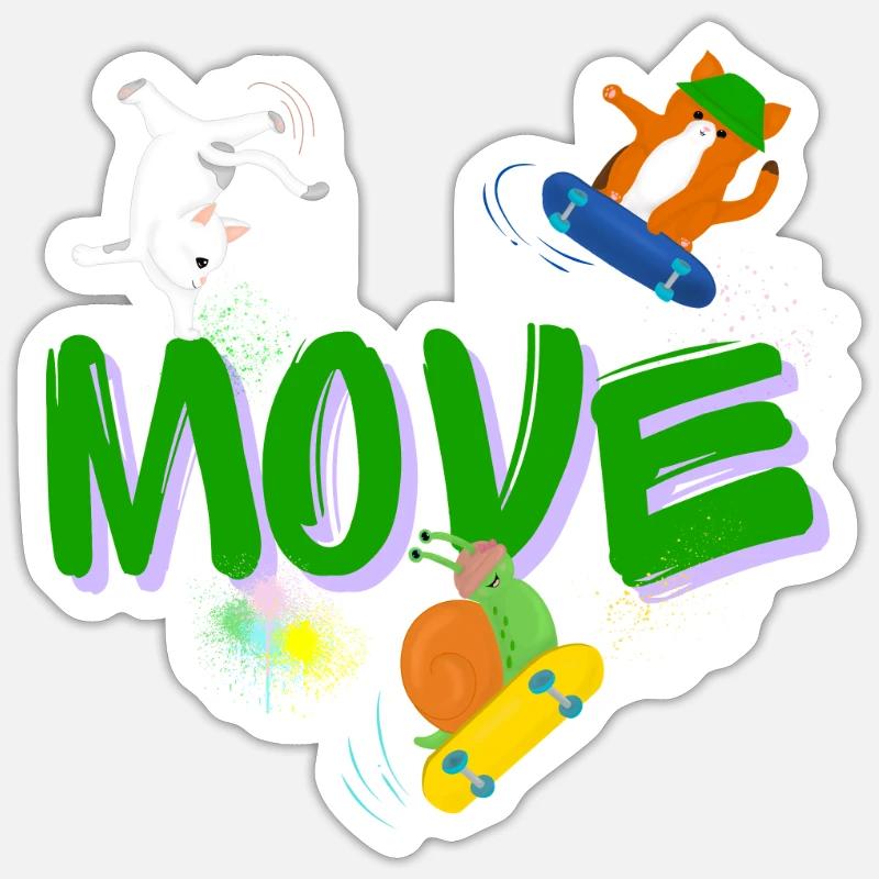 Sticker taille S (10 x 10 cm) - 