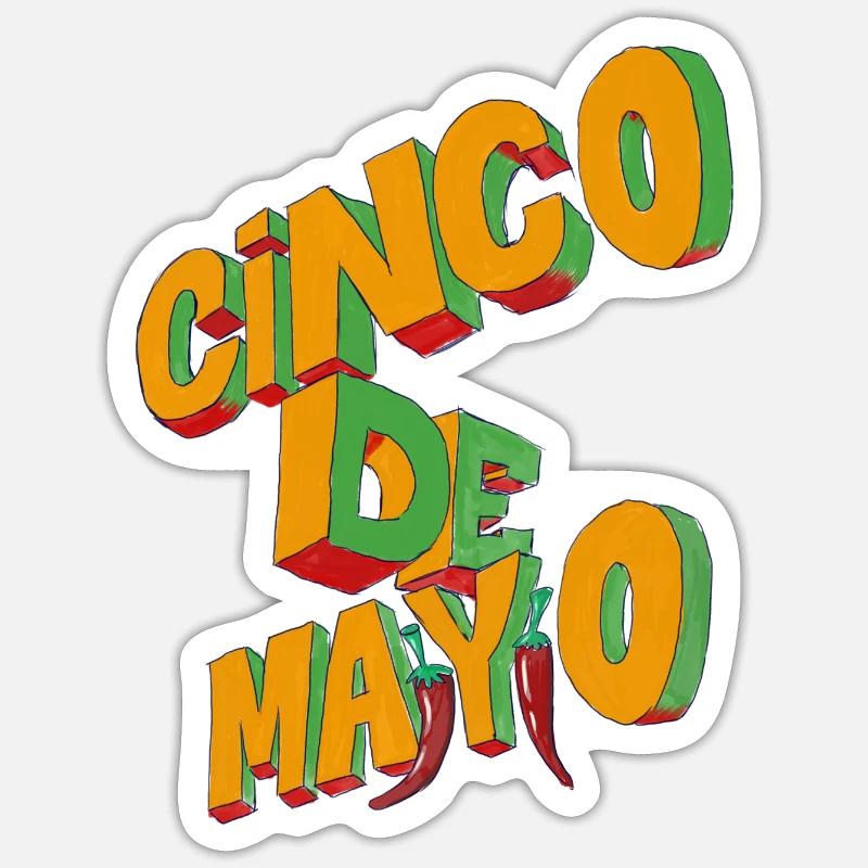 Conco de Mayo Sticker size S (10 x 10 cm)