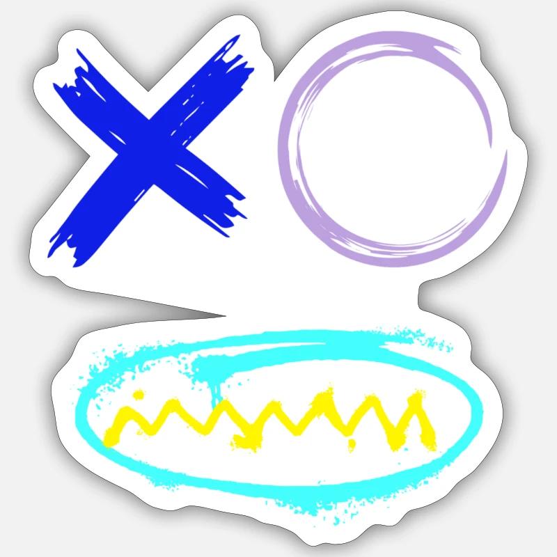 Sticker Größe S (10 x 10 cm) - 
