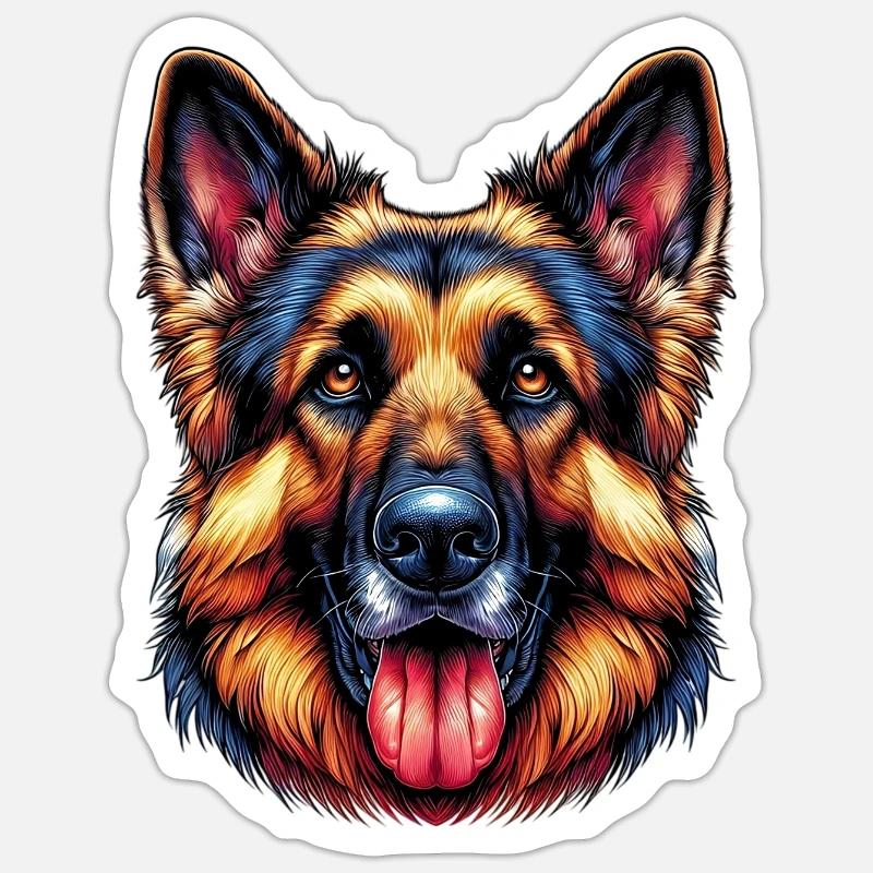 Sticker Größe S (10 x 10 cm) - 