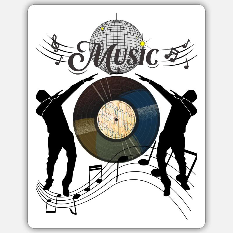 Sticker taille S (10 x 10 cm) - 