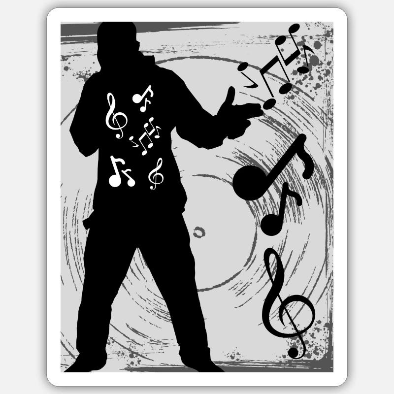 Sticker taille S (10 x 10 cm) - 