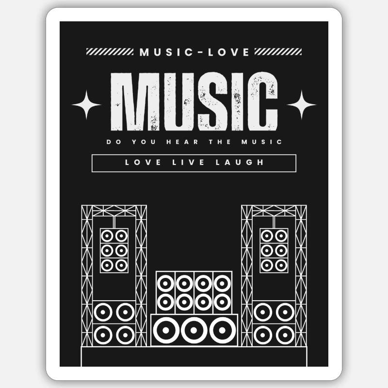 Sticker Größe S (10 x 10 cm) - 