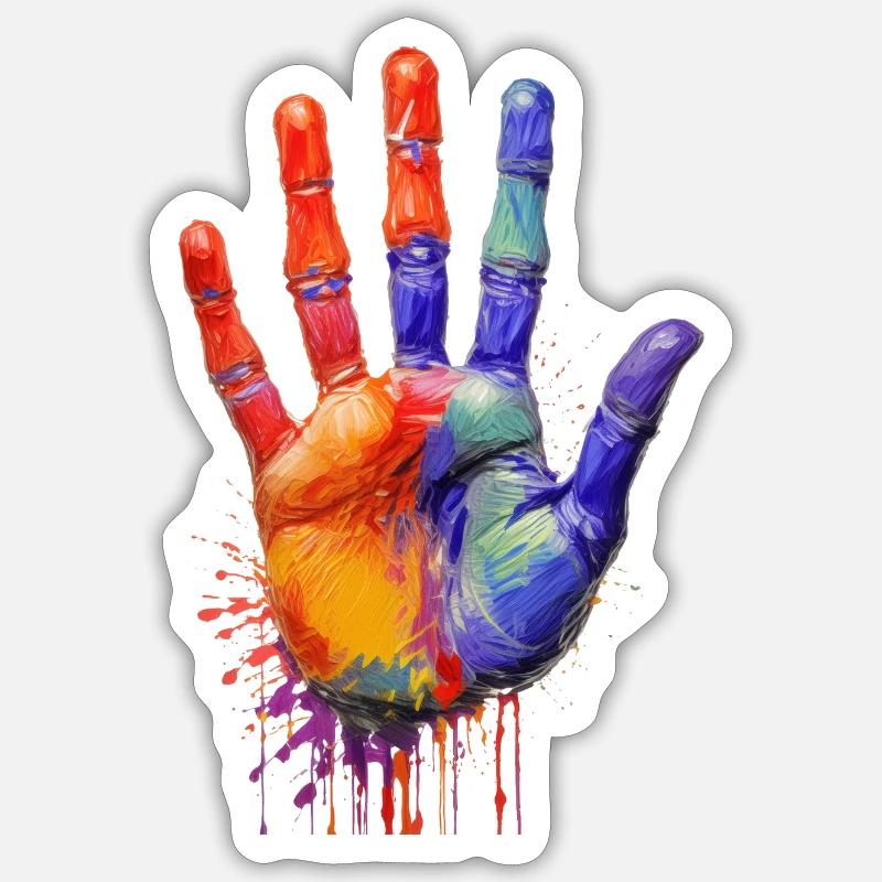 Sticker taille S (10 x 10 cm) - 