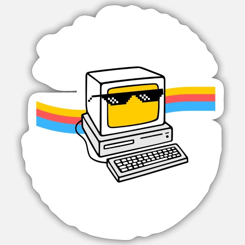 BÜRO TECHNIK Sticker Größe S (10 x 10 cm)