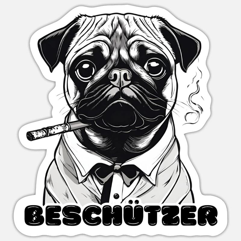 Sticker size S (10 x 10 cm) - 