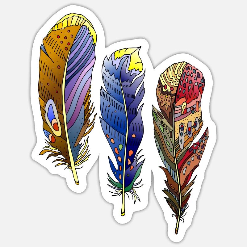 Stylo - Sticker taille S (10 x 10 cm) - blanc mat