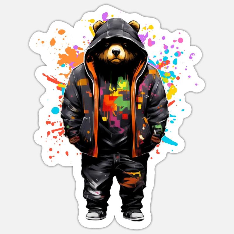 Sticker taille S (10 x 10 cm) - 