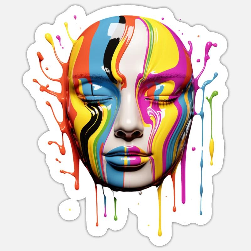 Sticker Größe S (10 x 10 cm) - 