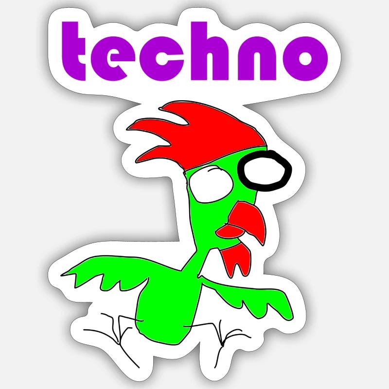 Sticker Größe S (10 x 10 cm) - 