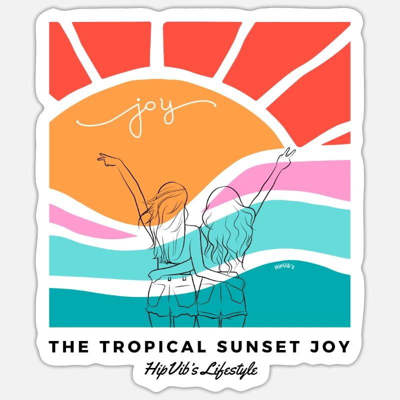 Sticker taille S (10 x 10 cm) - 