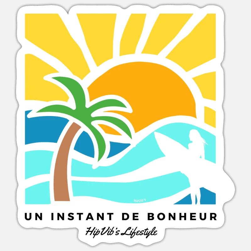 Sticker taille S (10 x 10 cm) - 