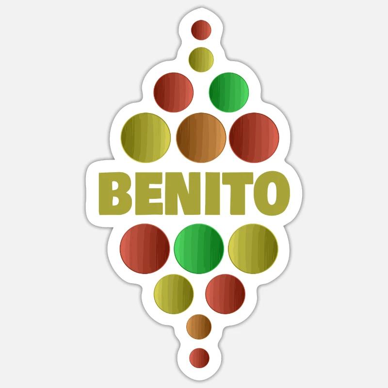 Benito Sticker taille S (10 x 10 cm)