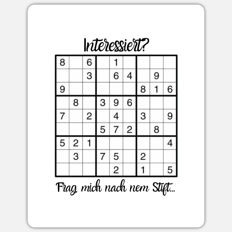 Sticker Größe S (10 x 10 cm) - 