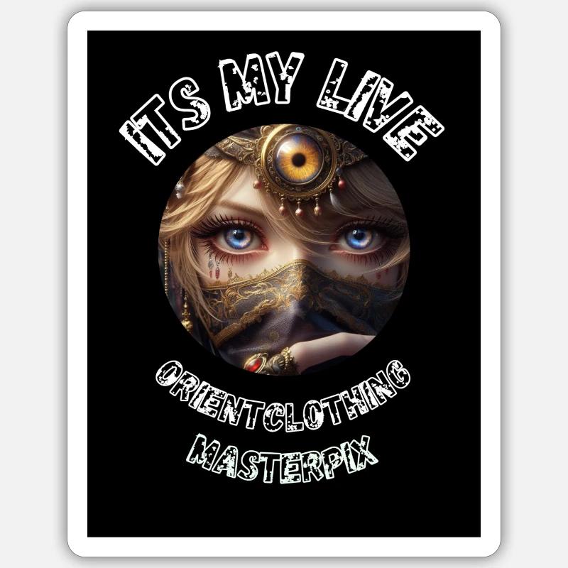 Sticker taille S (10 x 10 cm) - 