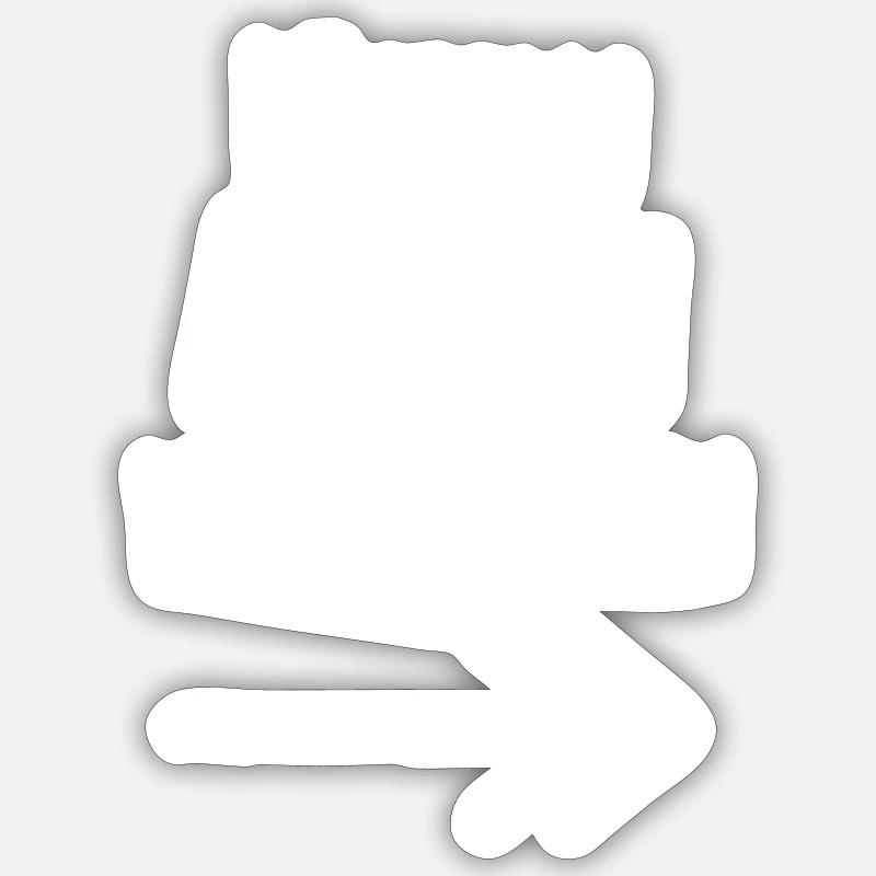 Sticker Größe S (10 x 10 cm) - 