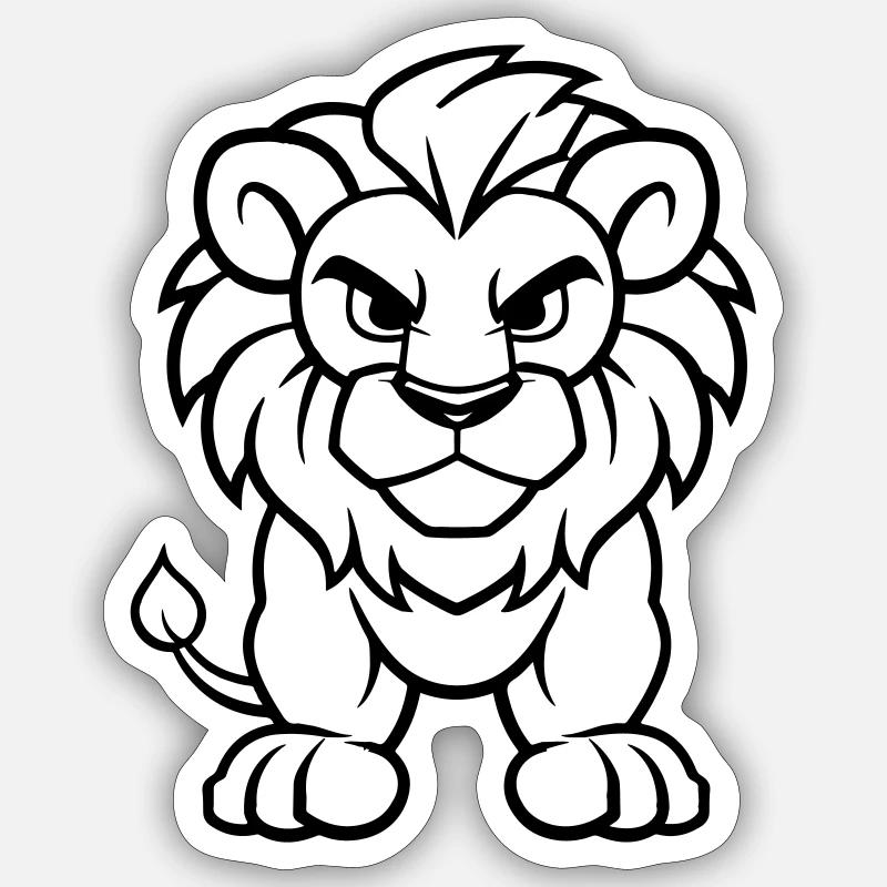 Sticker taille S (10 x 10 cm) - 