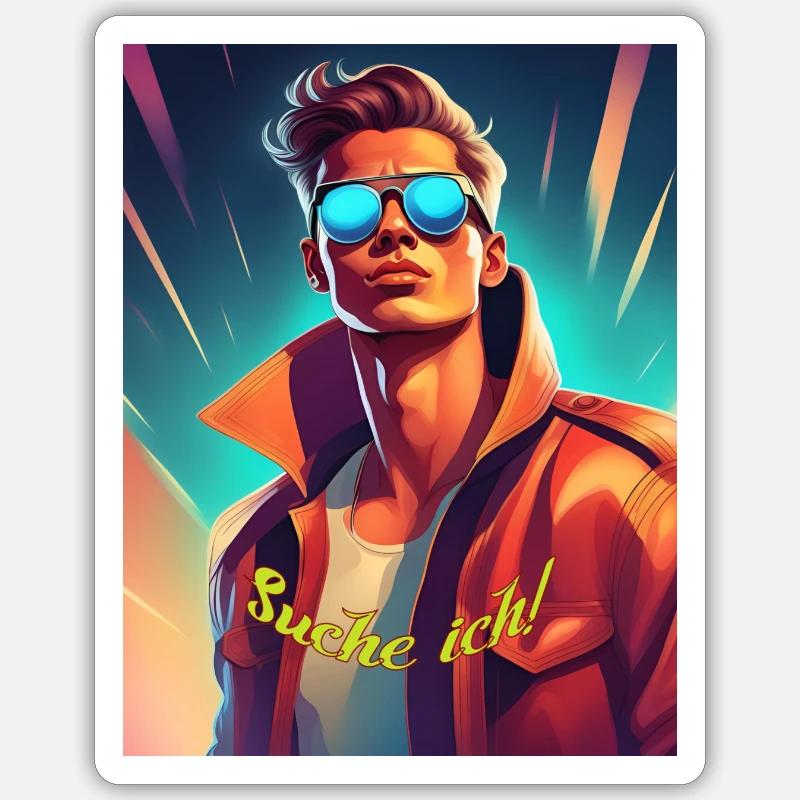 Sticker Größe S (10 x 10 cm) - 