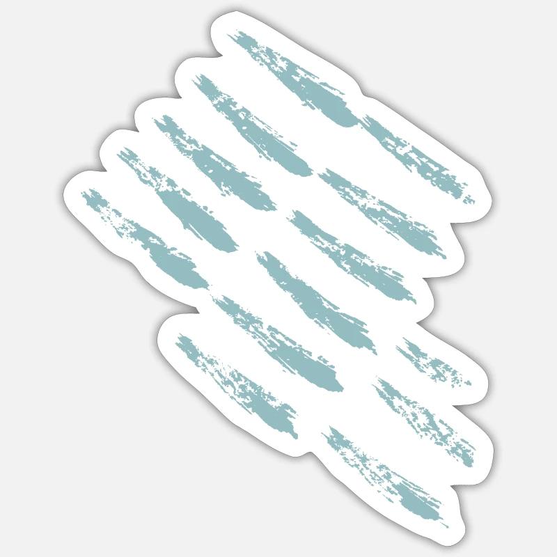 Pattern Texture / Background - ABSTRACT - Sticker size S (10 x 10 cm) - white matte