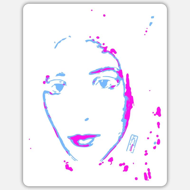 Anouk Sticker taille S (10 x 10 cm)