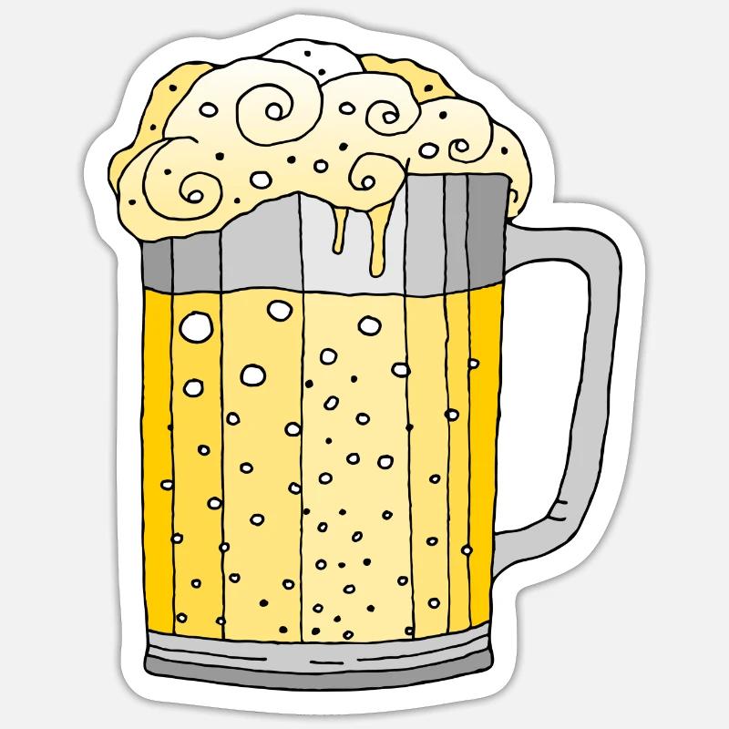 Becher Sticker Größe S (10 x 10 cm)