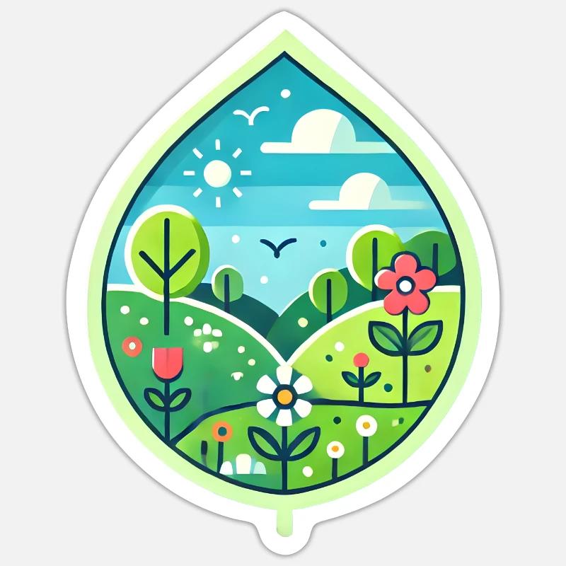 Sticker Größe S (10 x 10 cm) - 