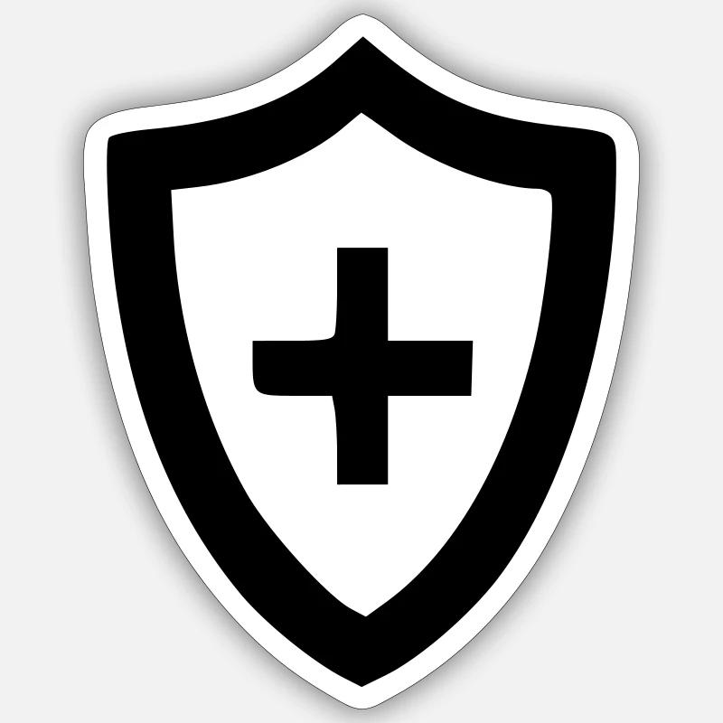 Sticker Größe S (10 x 10 cm) - 