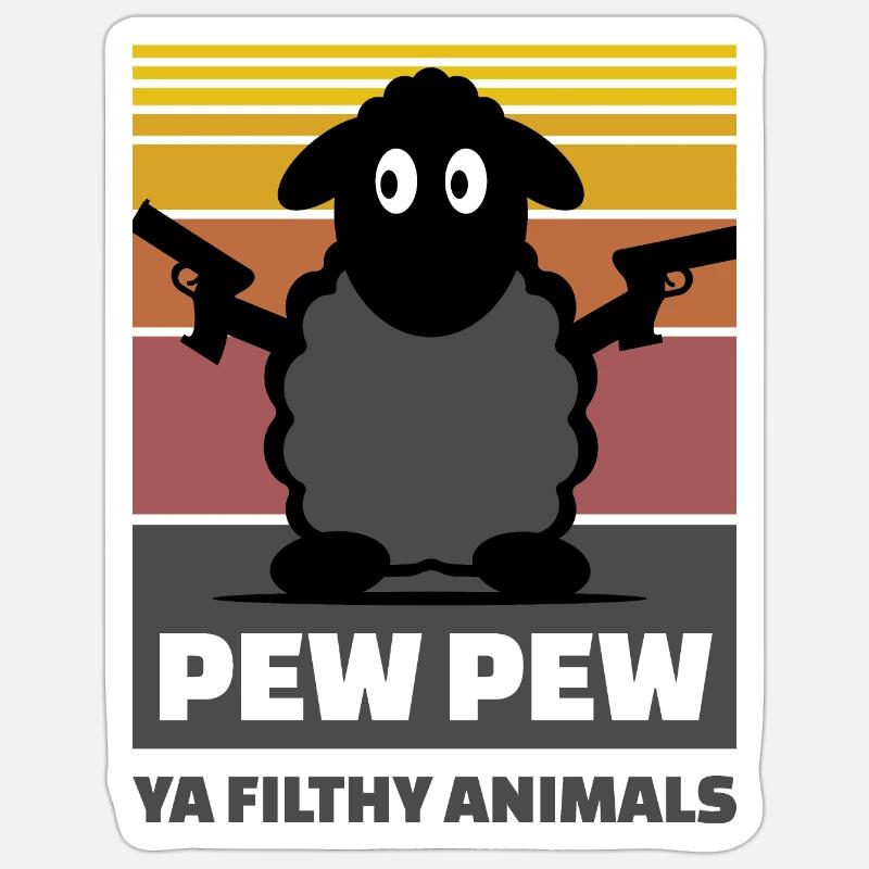 Sticker Größe S (10 x 10 cm) - 