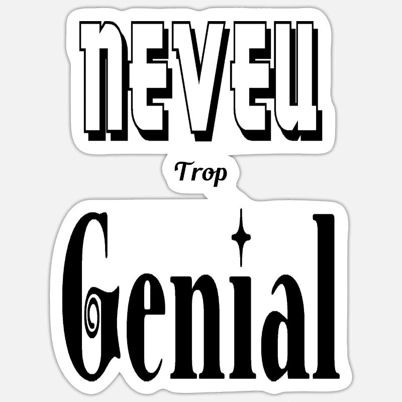 Sticker taille S (10 x 10 cm) - 