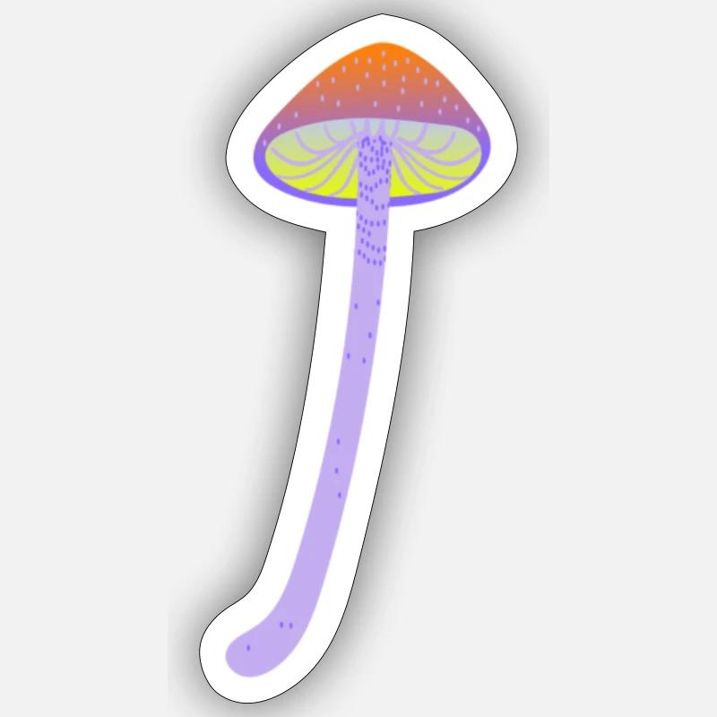 Magic mushroom Sticker size S (10 x 10 cm)