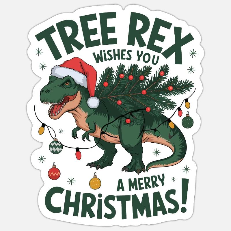 Tree Rex Sticker size S (10 x 10 cm)