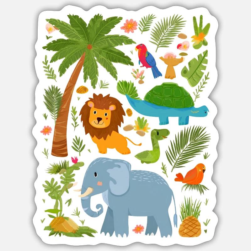 Sticker Größe S (10 x 10 cm) - 