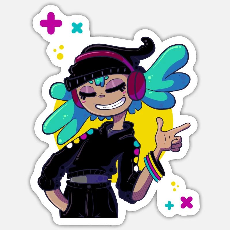 Sticker taille S (10 x 10 cm) - 