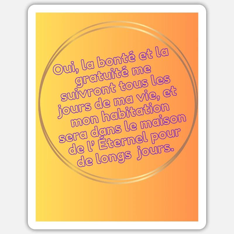 Sticker Größe S (10 x 10 cm) - 